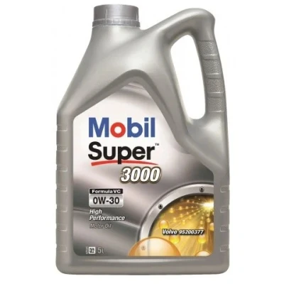 Bild av Mobil Super 3000 Formula VC 0W 30 5I Huile moteur 153695 RENAULT: CLIO 2, SCENIC MEGANE TOYOTA: RAV4 III SUV, II Yaris I 3/5 portes