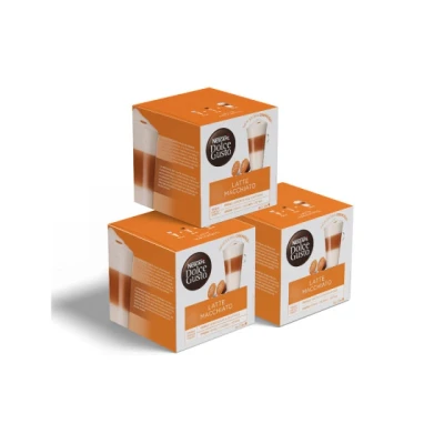 Bild av Set med kaffekapslar NESCAFÉ® Dolce Gusto® Latte Macchiato, 3 x 8 + st.