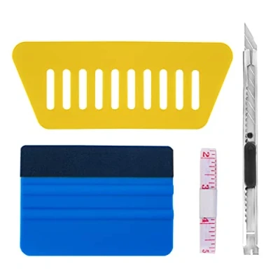 Bild av Art3d Smoothing Tool Set för applicering av Peel and Stick Tapet Vinyl Backsplash kakel