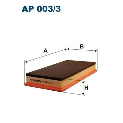 Bild av Luftfilter FILTRON AP 003/3