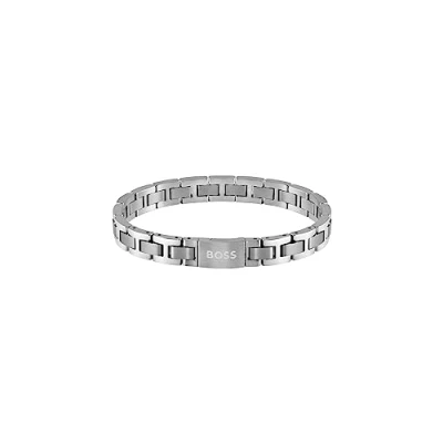 Bild av BOSS Metal LINK Essentials Armband, Storlek: One Size, Silber
