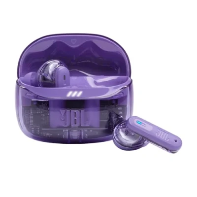 Bild av JBL Tune Beam 2 Ghost Edition Mauve
