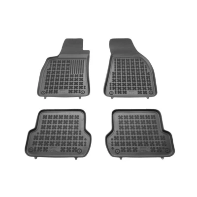 Bild av REZAW PLAST 202006 Ensemble de tapis sol Caoutchouc avant et arrière 4 noir Sur mesure SEAT: Exeo ST