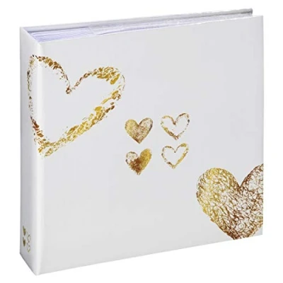 Bild av Hama &quot;Lazise&quot; memo album for 200 photos with a size of 10x15 cm gold