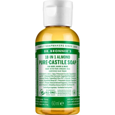 Bild av Dr. Bronner&#039;s Magic Soaps Almond 60 ml