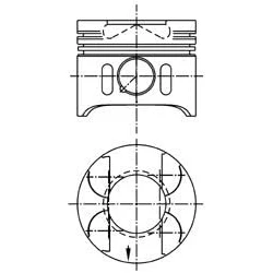 Bild av Kolv Kolbenschmidt 41882610