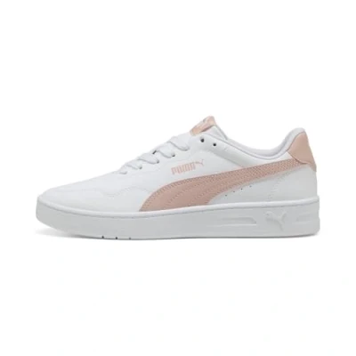Bild av Puma Court Lally sneakers för kvinnor, vit rosenkvarts, 6 UK, 39 EU