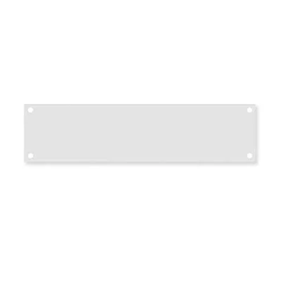 Bild av Design Letters Mounting Plate for Architect Letters/Numbers 70 x 280mm, Grey