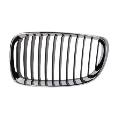 Bild av BLIC 6502 07 0085991PP Kylargrill Vänster krom/svart BMW: 1 Hatchback, Hatchback