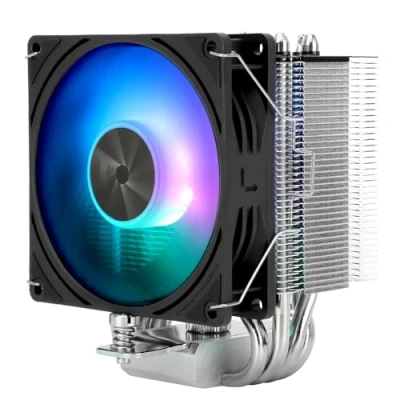Bild av Thermalright Assassin X 90 SE ARGB, 92 mm PWM tyst fläkt CPU luftkylare, stöder Intel LGA1700/1150/1151/1200, AMD:AM4 AM5