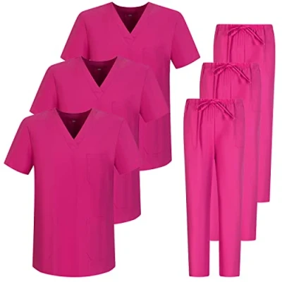 Bild av MISEMIYA paket x 3 set unisex sanitära uniform uniformer 817 8312, Fucisa 68, M