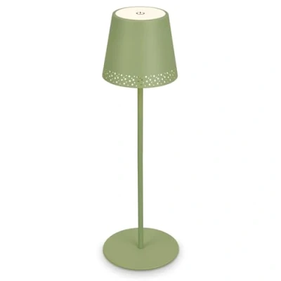 Bild av BRILONER LED Battery Table Lamp 2 in 1 Montering, Steglös dimbar, Touch, Mobilt ljus, bordslampa utomhus, sladdlös, Lime Green