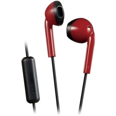 Bild av JVC HA F19BT GC E Bluetooth Earbuds hörlurar med headsetfunktion Vanlig Rot x Schwarz