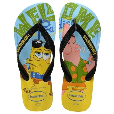 Bild av Havaianas Top Svampbob, Flip Flop, Unisex Vuxna, Citrus gul, 7.5/8 UK