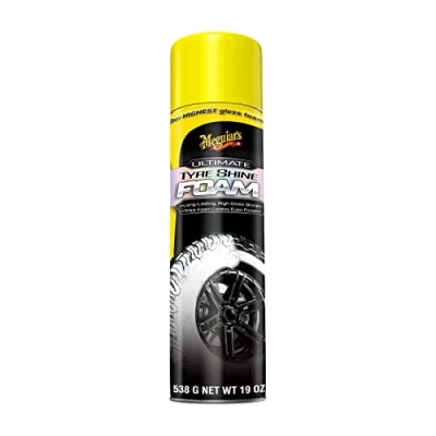 Bild av Meguiar&#039;s G210419EU Ultimate Tyre Shine Foam däckglans, 538 ml, svart
