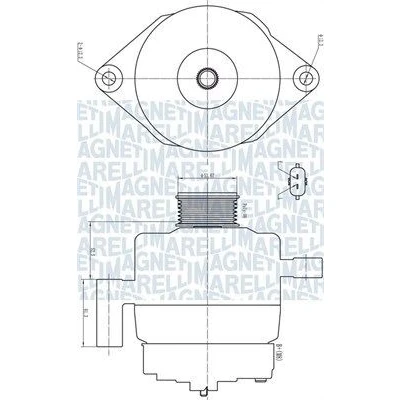 Bild av Generator MAGNETI MARELLI 063732181010