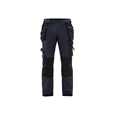 Bild av HANTVERKSBYXA 1522 1645 4 VÄGS STRETCH MARINBLÅ/SVART D108 Beijerbygg Byggmaterial