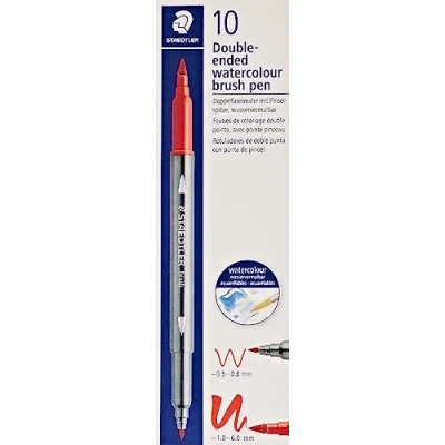 Bild av Staedtler Double ended watercol. 10 pcs turquoise