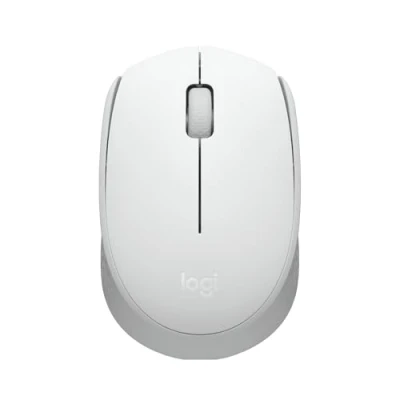 Bild av Logitech M171 trådlös mus för PC, Mac, bärbar dator, 2,4 GHz med USB mini mottagare, optisk spårning, 12 månaders batteri liv, ambidexter Vit