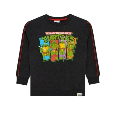 Bild av Teenage Mutant Ninja Turtles Sweatshirt Leonardo, Donatello, Raphael och Michelangelo TMNT Pojkkläder Pojktröja Grå 134