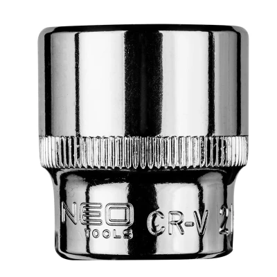 Bild av NEO TOOLS 08 181 Clé à douille 3/8 21 mm Acier chrome vanadium hexagonale