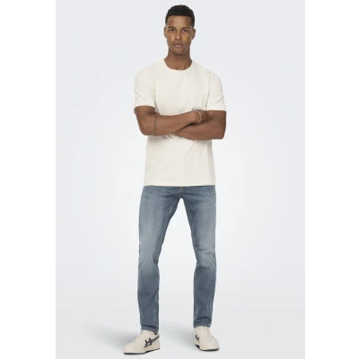 Bild av ONLY &amp; SONS ONSLOOM Slim Grey 4064 Jeans NOOS byxor, Mörkblå denim, 32/30, 32W x 30L