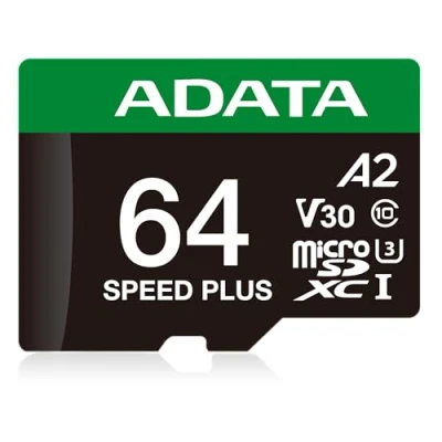 Bild av A Data ADATA SPEED PLUS flash memory card 64 GB SDXC UHS I