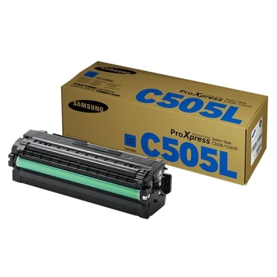 Bild av HP Samsung SU035A / CLT C505L High Capacity Cyan Toner Tonerkassett Blå