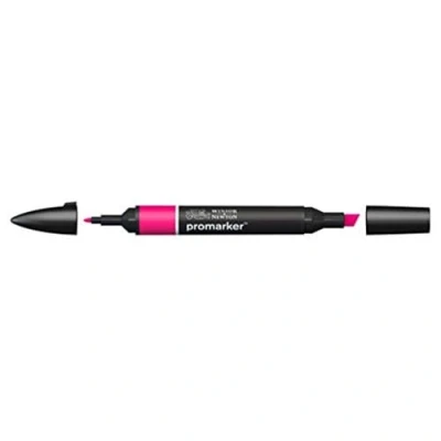 Bild av Winsor &amp; Newton &quot; ProMarker 0203359 professionell layoutmarkör 2 spetsar, fin och bred för ritningar, design layouter magenta