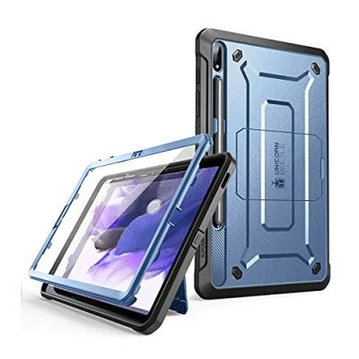 Bild av SUPCASE Unicorn Beetle Pro seriens fodral för Samsung Galaxy Tab S7 FE 12,4 tum (2021), robust och slitstarkt hela kroppen med inbyggt skärmskydd S pennhållare (lutning)