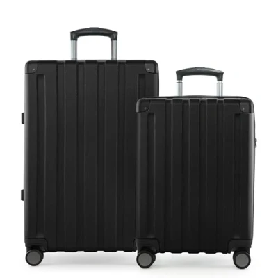 Bild av Huvudstadsväska Q Damm väska med hårt skal, trolley, TSA, 4 hjul, svart, Koffer set (S+M), Resväska