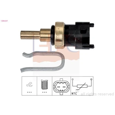 Bild av EPS 1.830.357 Sonde De Température Liquide Refroidissement Made in Italy OE Equivalent FIAT: Panda II 5 portes, 500X, 500 3 portes