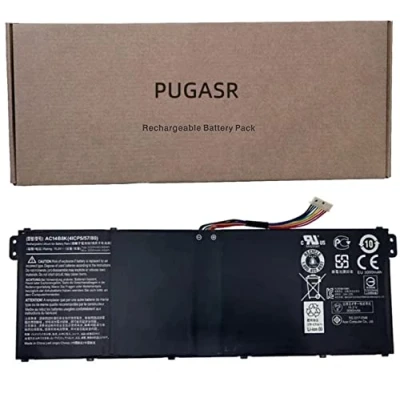 Bild av PUGASR AC14B8K laptopbatteri kompatibelt med Acer Aspire R5 471T 571T 571TG R7 371T N15W5 CB5 571 CB3 531 Swift 3 SF314 52 Nitro 5 AN515 51 4ICP5/57/80 15,2 V 48 Wh