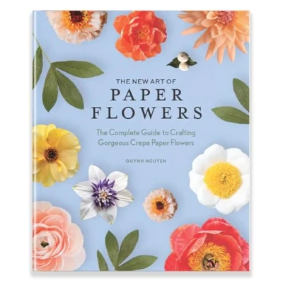 Bild av The New Art of Paper Flowers: Complete Guide to Crafting Gorgeous Crepe Flowers