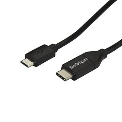 Bild av StarTech.com 2 m USB C mikro B kabel, 2.0, till laddningskabel, 2.0 typ Thunderbolt 3 kompatibel