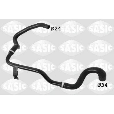 Bild av SASIC 3400063 Durite De Refroidissement gauche inférieur CITROËN: Nemo Van, Break, PEUGEOT: Bipper Van