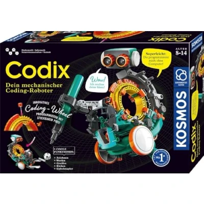 Bild av Kosmos 620646 Codix din mekaniska kodningsrobot leksak, Experimentierkasten, 29 x 42,6 8 cm