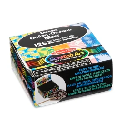 Bild av Melissa &amp; Doug Scratch Art blad mini med havstema , Konst och pyssel 4+ Present till pojke eller flicka