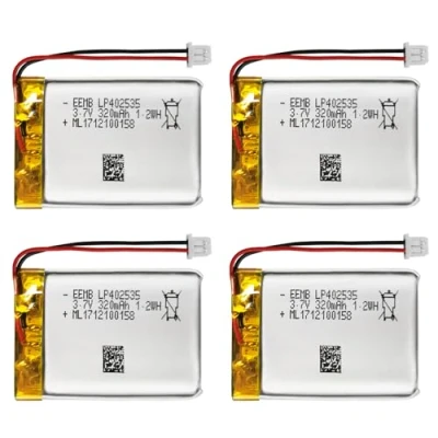 Bild av EEMB Litium polymerbatteri 3,7 V 320 mAh 402535 uppladdningsbart Lipo batteri med Molexanslutning för VXI Blue Parrott bekräfta enhetens polaritet och anslutningen före köp (4)