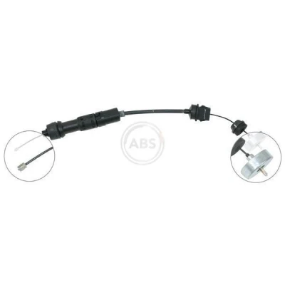 Bild av A.B.S. K27190 Câble d&#039;Embrayage avec réglage automatique PEUGEOT: 306 Break, 3/5 portes, Cabriolet