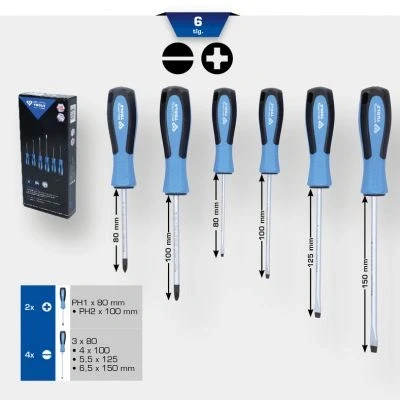 Bild av KS TOOLS BT031000 Kit de tournevis Écran (carton)
