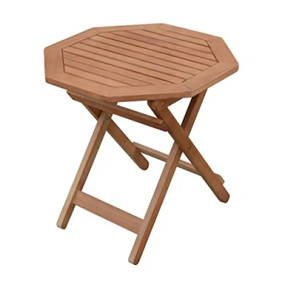 Bild av Spetebo Eukalyptus Sidobord oljat 50 x cm fällbord i trä, trädgårdsbord