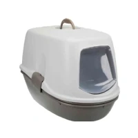 Bild av Trixie Berto Top cat litter tray with hood separ. system 39 x 42 59 cm taupe/light taupe