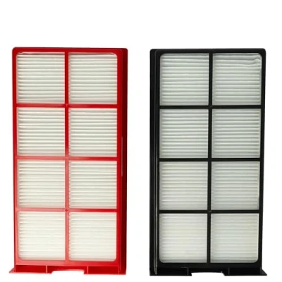 Bild av vhbw Filterset kompatibel med Zehnder ComfoAir 200 ventilationsanordningar luftfilter G4/F7 (2 delat set), 29 x 15 5 cm, röd, svart, vit
