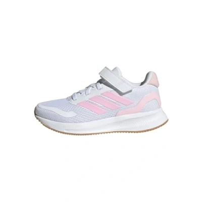 Bild av adidas Unisex Barn RUNFALCON 5 SHOES KIDS, ftwr white/clear pink/GUM 3, 33 1/2 EU