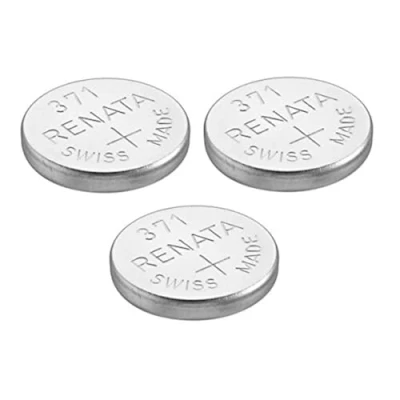 Bild av Renata klockbatteri tillverkad i Schweiz 371 eller SR 920 SW 1,5 V