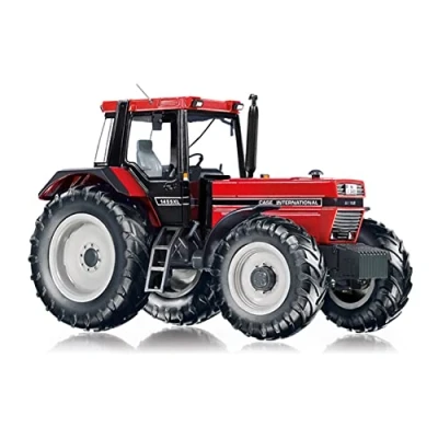 Bild av WIKING 077861 Case IH 1455 XL Modelltraktor, 1:32, Metall,Plast, Över 14 år, Flera fördelar, Styrbar framaxel, Kromfärgat avgassystem ingår