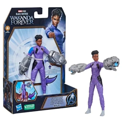 Bild av Marvel Studios Black Panther Wakanda Forever Vibranium Power Shuri, actionfigur på 15 cm, leksak för barn från 4 år