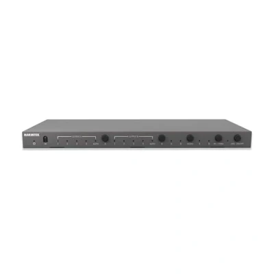 Bild av Marmitek Connect 642 Pro, AV matrisväxel, 18 Gbit/s, 600 MHz, 3840 x 2160 pixlar, Svart, 100 240 V