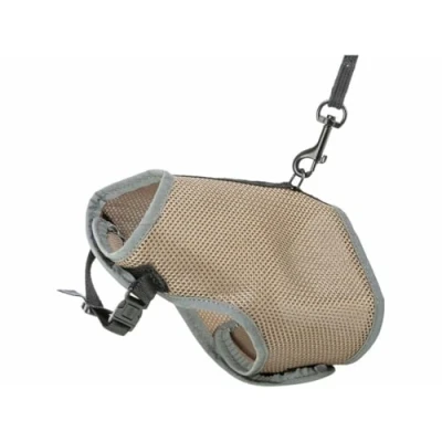 Bild av Trixie Soft harness cat, with lead, 2442 cm, 1.20 m, taupe